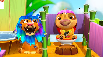 My Talking Hank islands🎉Full Screen #gameplay part 10