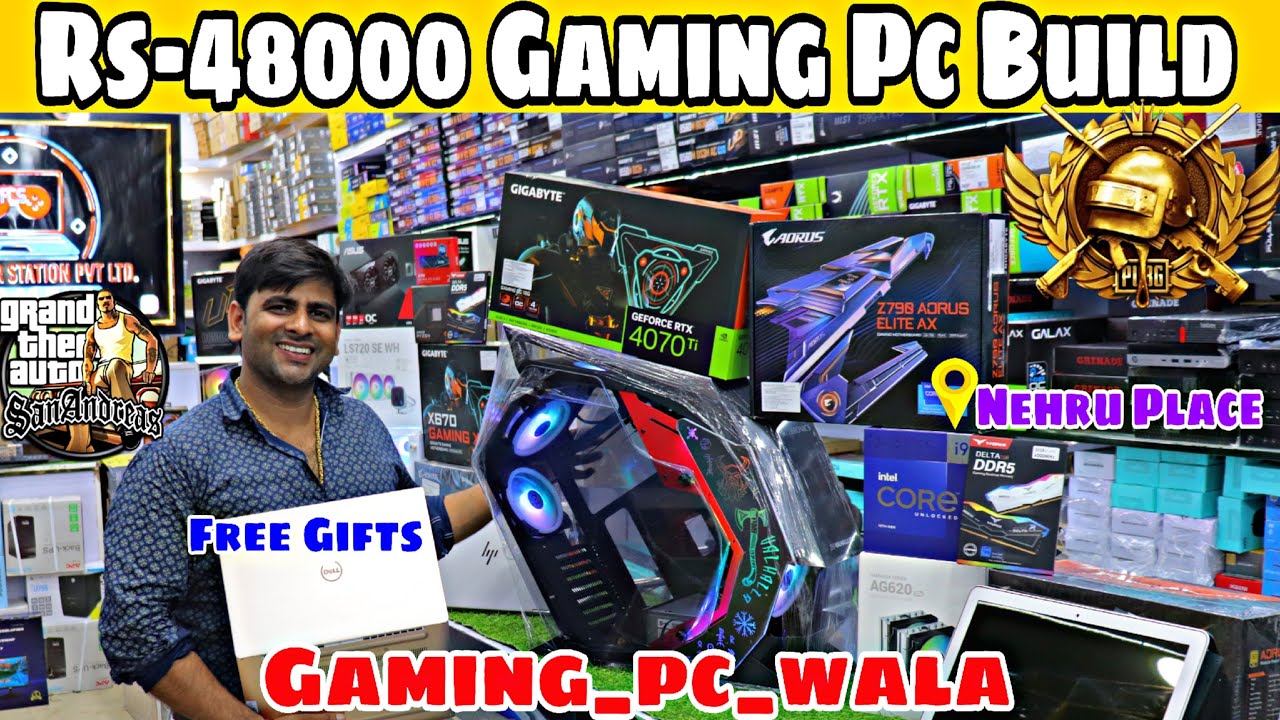 Ultimate Rs48000 Gaming Pc Build in Nehru Place Gaming Pc Wala