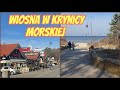 Krynica Morska 4K Wiosna W Powietrzu Przejazd Przez Centrum I Plaża Krynica Morska 4K Wiosna W Powietrzu Przejazd Przez Centrum I Plaża