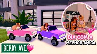 MINHA FILHA CHAMOU SUA MELHOR AMIGA PRA PASSAR O DIA COM ELA em BERRY AVENUE!!💖👩🏻‍🤝‍👩🏻