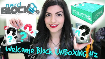 Nerd Block Welcome Block Unboxing | November 2015