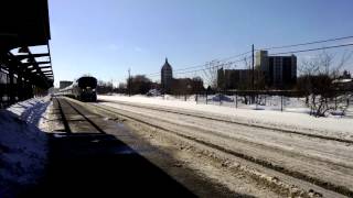 Amtrak - General Electric P42DC #4 arriving into Rochester [Mobile Video]