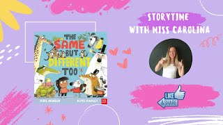 Read-Aloud: Same but different too