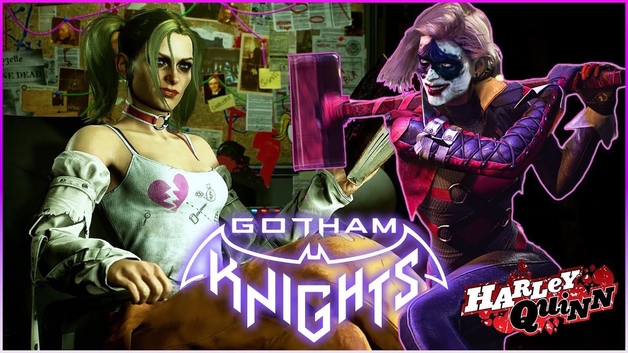 Gotham Knights: Harley Quinn Boss Fight Gameplay - YouTube