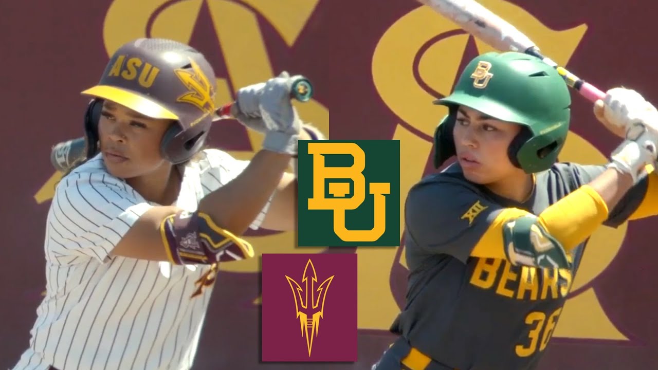 Baylor vs Arizona State Women's College Softball Highlights Full Game, April 19 2025