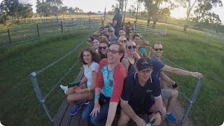 Tractor Rides on a Queensland Farm! | Evan Edinger Travel
