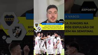 VASCO VENCE O BOCA JUNIORS FORA DE CASA PELA SUL-AMERICANA!