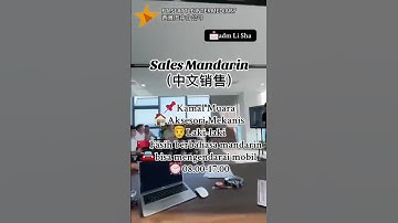 Thumbnail of 0812-8348-8380 💯FREE BIAYA ADMIN#lokermandarin #lowongankerja #lowonganpenerjemah