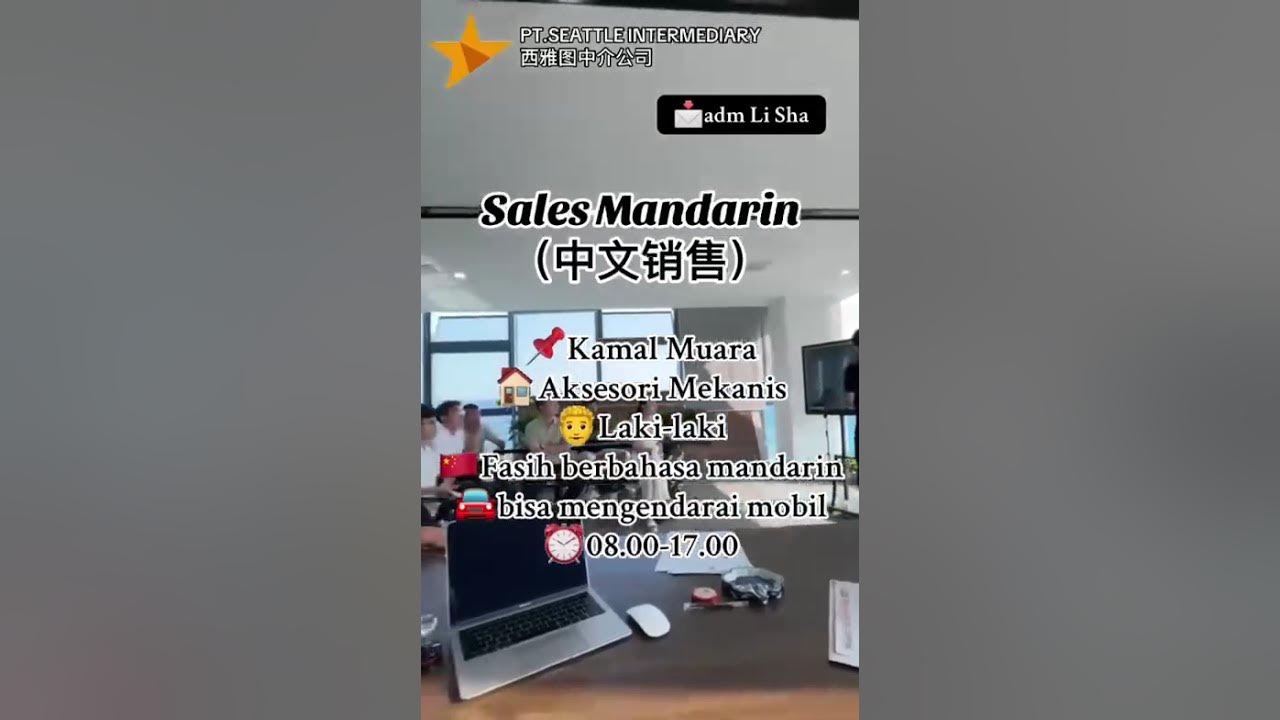 0812-8348-8380 💯FREE BIAYA ADMIN#lokermandarin #lowongankerja #lowonganpenerjemah