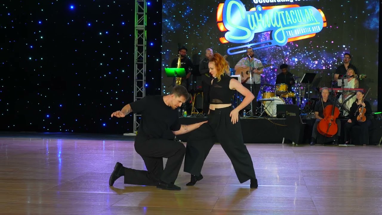 Swingtacular 2024 the Galactic Show Sean McKeever And Alyssa Marie Glanville