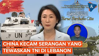China's Response to the Death of Indonesian National Armed Forces Soldiers in the Israeli Attack ...