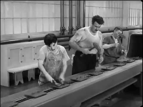 Chaplin Modern Times-Factory Scene (late afternoon)