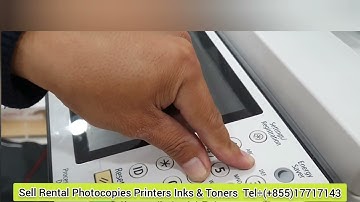 How to install Hardisk Canon Advance C5550 Advance 5540 Color/របៀប install Hardisk Canon IR-C5545