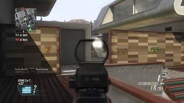 CoD Black Ops 2 (League Play) - 2 Nice Flag Caps on CTF Raid