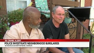 No arrests after 2 Akron homes burglarized Wednesday