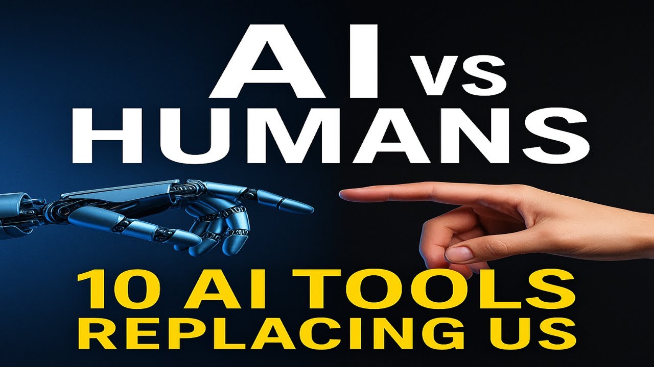 10 AI Tools Replacing Human Jobs Faster Than You Think - YouTube