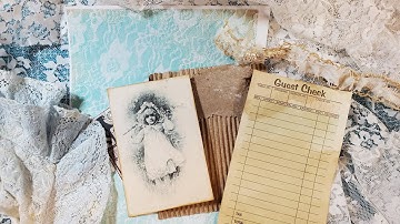 #50stackchallenge Guest Check 12 -  prompt Crimped Paper