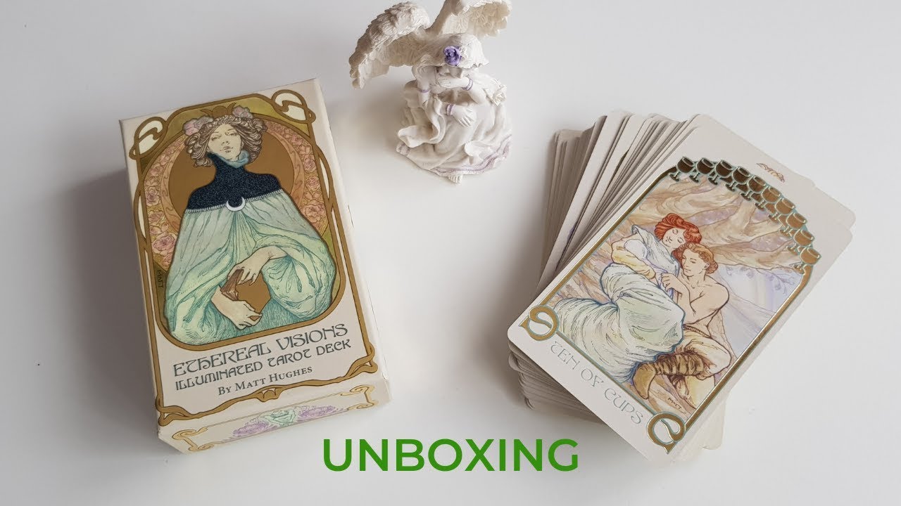 ETHEREAL VISIONS ILLUMINATED TAROT DECK ~ UNBOXING AND WALKTHROUGH - YouTube