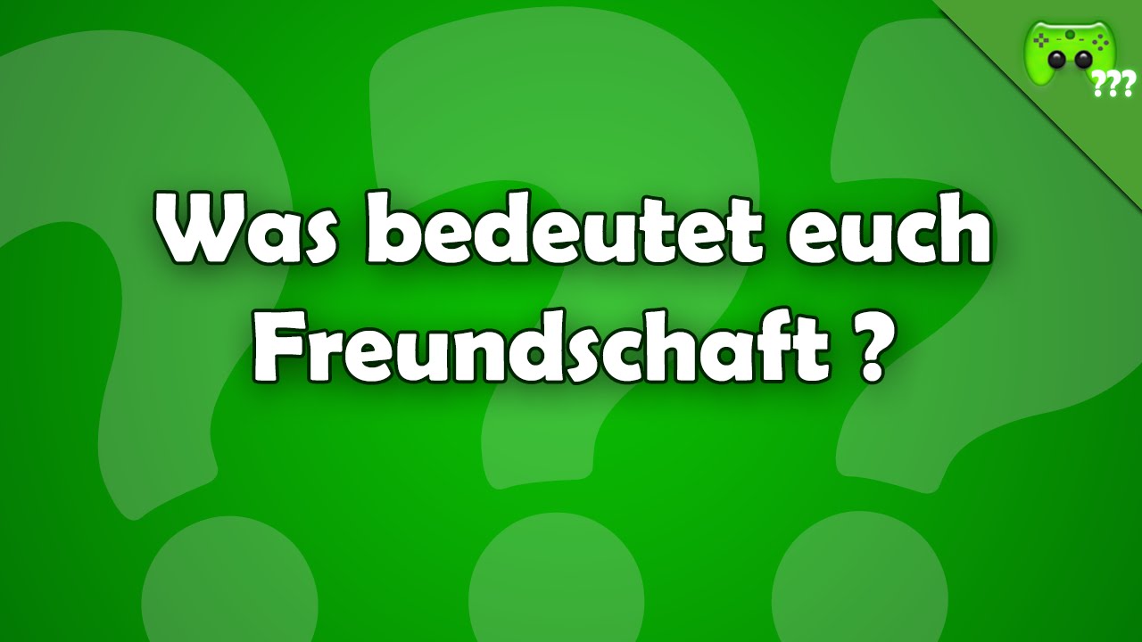 Was bedeutet euch Freundschaft ? - Frag PietSmiet ?! - YouTube