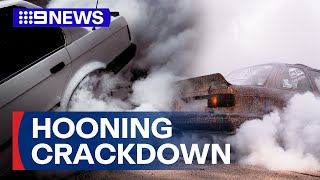 Melbourne Hoons Issued Tens Of Thousands Of Dollars In Fines 9 News Australia