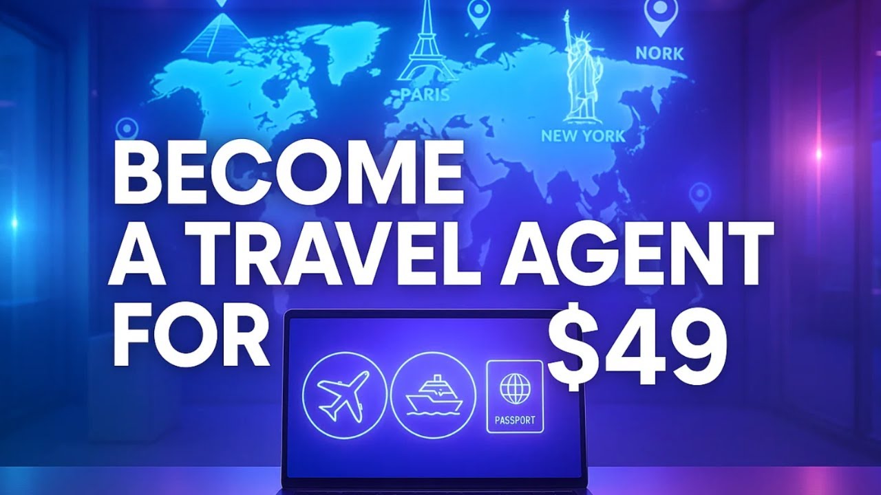 How to Become a Travel Agent for $49