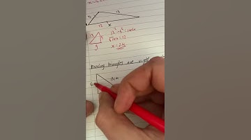 244 Proving if triangles are right angled using Pythagoras