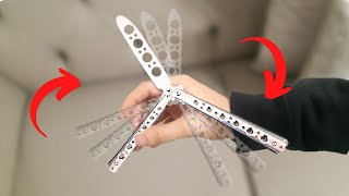 Aprendo Trucos Con Navaja Mariposa Desde Cero