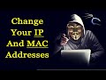 change your IP address and MAC address in kali linux | 2020