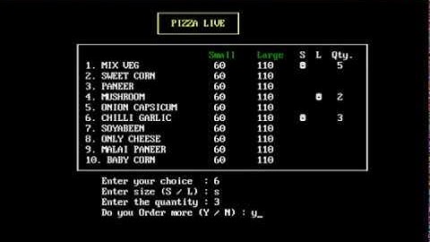 Billing system in c language mini project