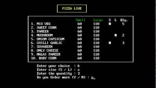 Billing system in c language mini project