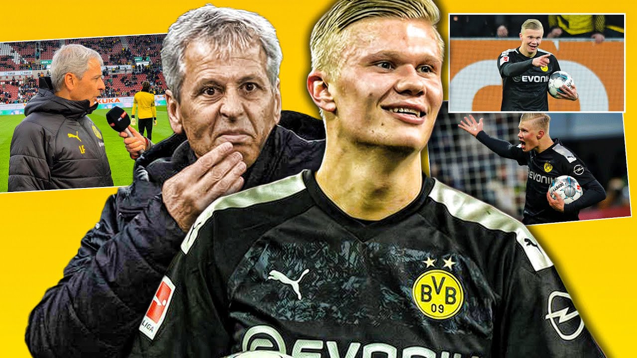 ERLING BRAUT HAALAND SAVES LUCIEN FAVRE'S JOB