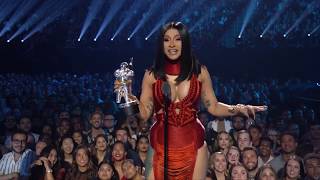 Cardi B wins best hip pop vma 2019 acceptance speech