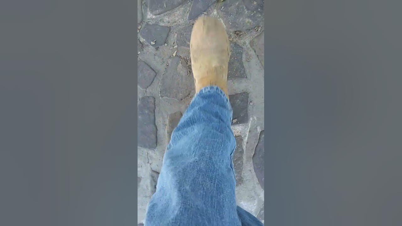Got a little dirt on my boots