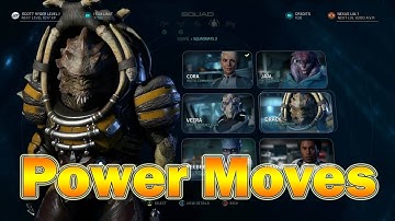 Mass Effect Andromeda:  Combat Profiles & Squads trailer