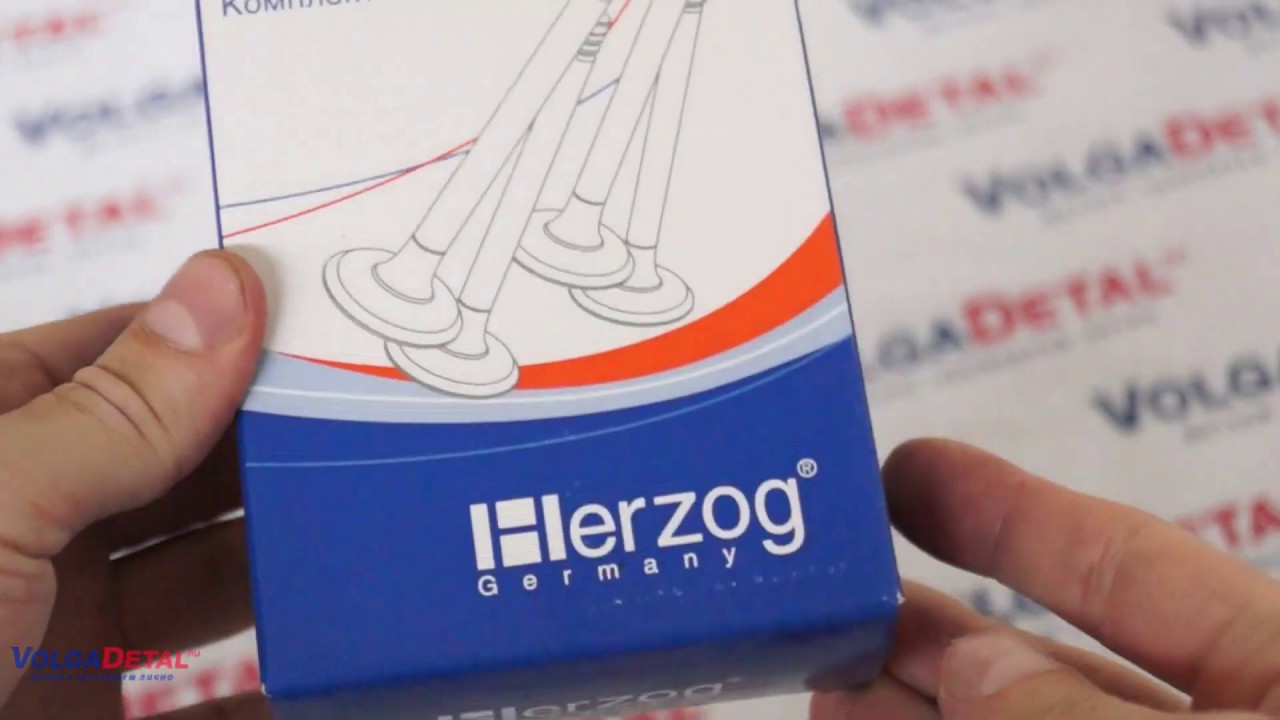 Комплект клапанов Herzog на ВАЗ-21083 - YouTube