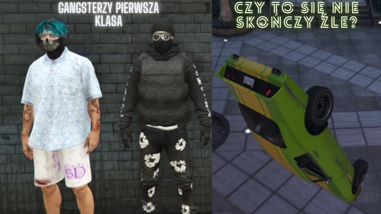GTA Policja Vs Złodzieje - NAJGORSI gangsterzy na DZIELNI 🔫