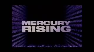 Mercury Rising 1998 Theatrical Release Tv Spot