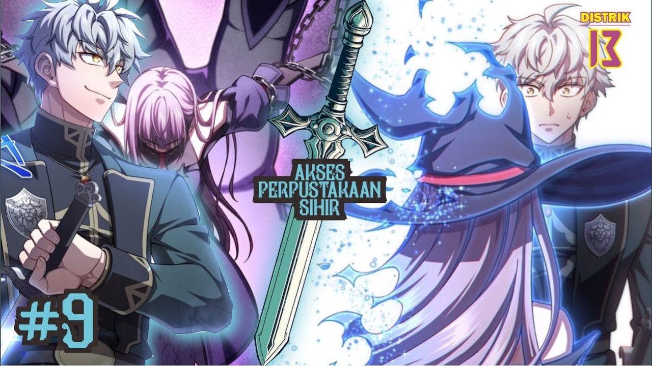 REINKARNASI PAHLAWAN TERLUPAKAN | perpustakaan sihir | alur cerita recap