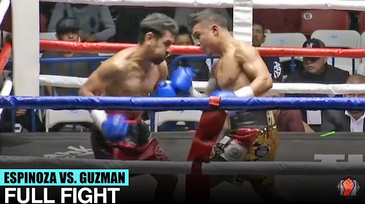 TITLE CHALLENGER RICARDO ESPINOZA UPPERCUT KO'S AN...