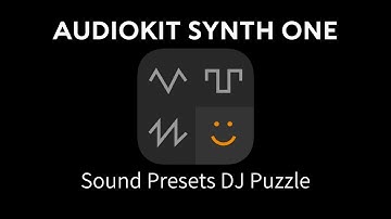 AudioKit Synth One Synthesizer - Feature-packed Pro Synthesizer - Sound Presets DJ Puzzle