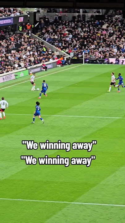 Listen to Chelsea fans' saying after Neto goal ! Not expecting this 😭#football