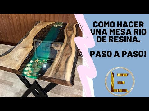 Video: Mesa De Río (17 Fotos): Mesa De Madera Hecha De Resina Epoxi Y Losa En El Interior, Modelos De Vidrio Estilo Loft, Características De Fabricación