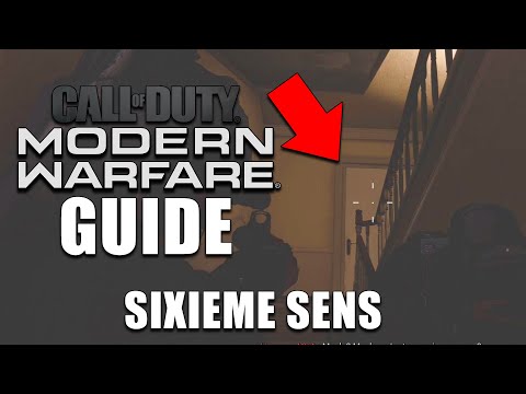 CALL OF DUTY MODERN WARFARE 4 - COMMENT DÉBLOQUER SIXIÈME SENS ( Guide ) Grand Nettoyage