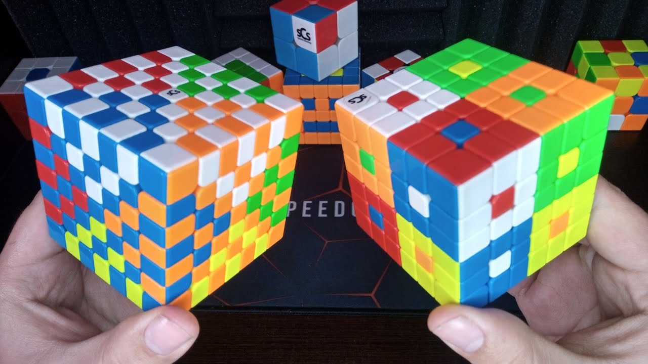 LOS MEJORES PATRONES PARA CUBOS DE RUBIK! Del 2x2 al 7x7