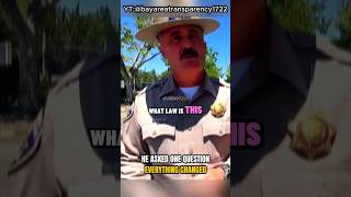 He Asked for the Badge Number — Then Cited the Supreme Court