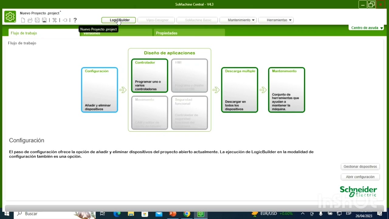 Tutorial Crear Nuevo Proyecto en Somachine V4.3
