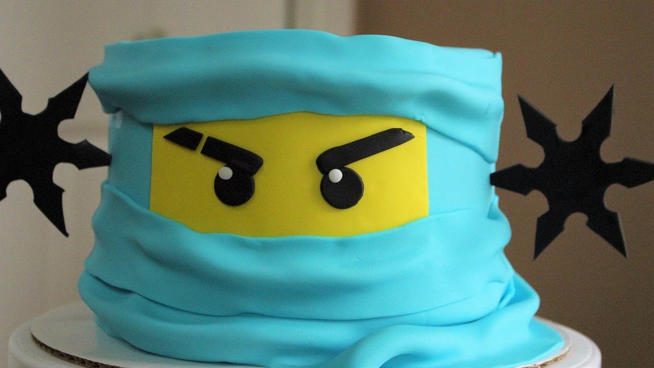 Lego Ninjago Cake Tutorial Youtube