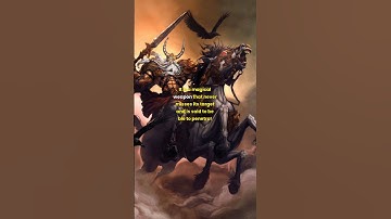 ⚔️Most renowned and powerful weapons from Norse mythology. #norsemythology #mythology