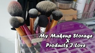 My Makeup Storage | 租屋一族的自製化妝台收納 