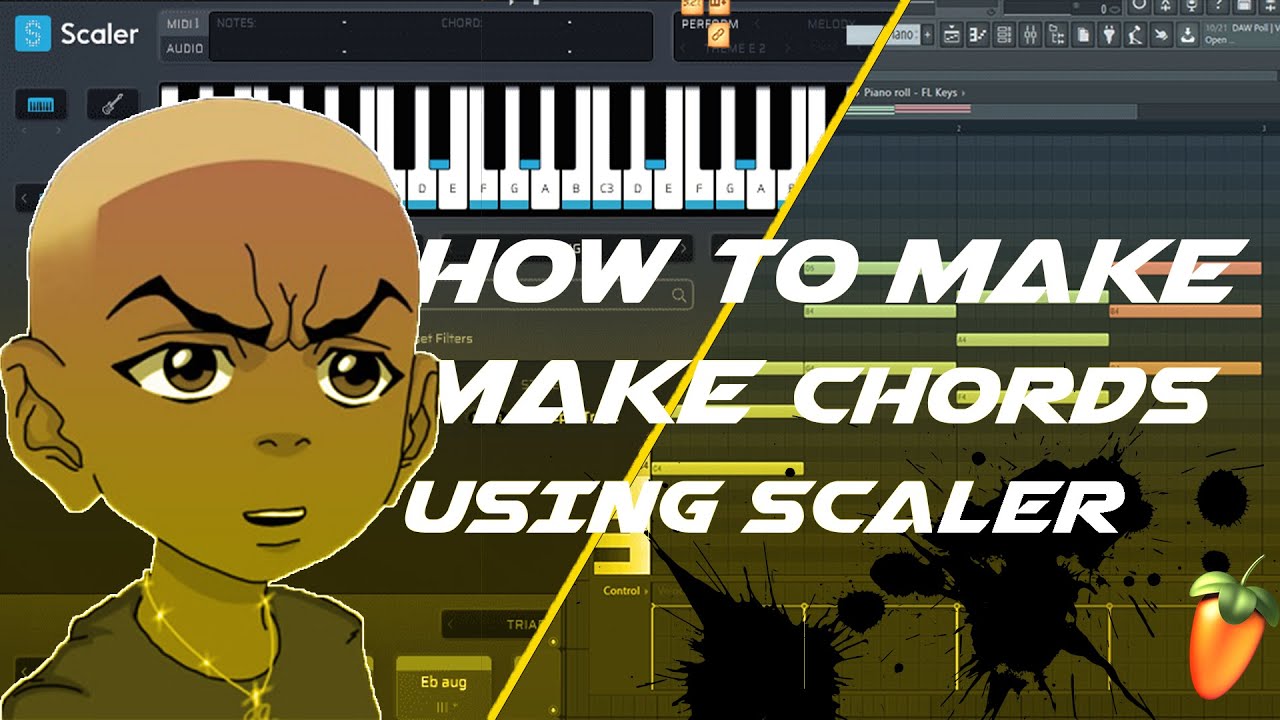 USE SCALER To Make Amapiano Chords in FL Studio Like
